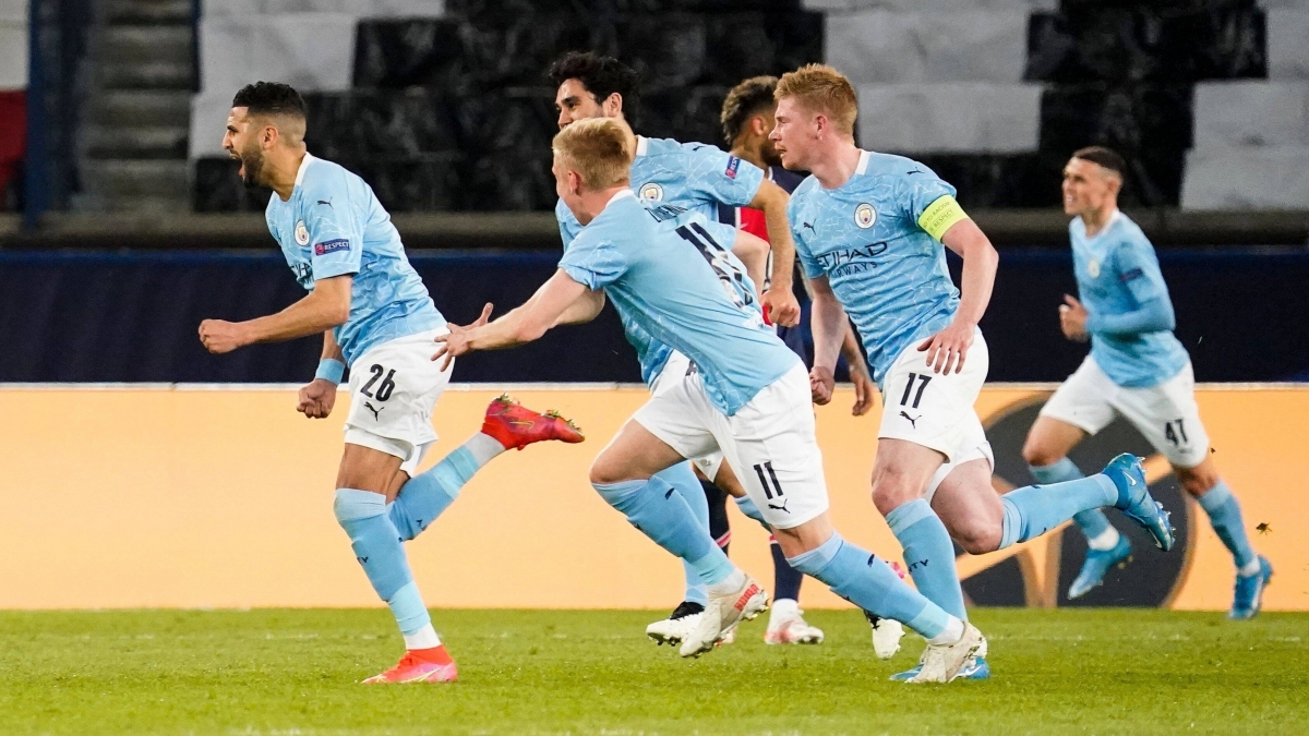 Man City chiếm đôi chút lợi thế khi đã thắng 2-1 trên sân của PSG trong trận lượt đi (Ảnh: Internet)