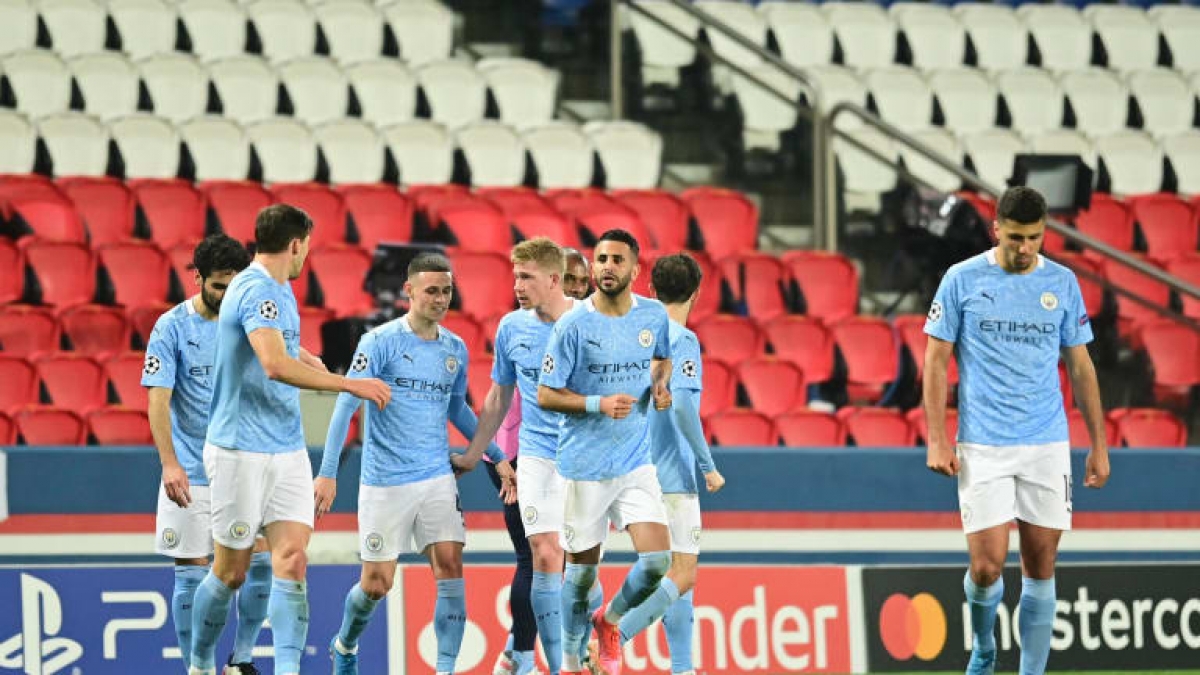 Man City không có những ngôi sao thật sự nổi bật như PSG nhưng lại sở hữu nhiều vị trí có khả năng bùng nổ (Ảnh: Internet)