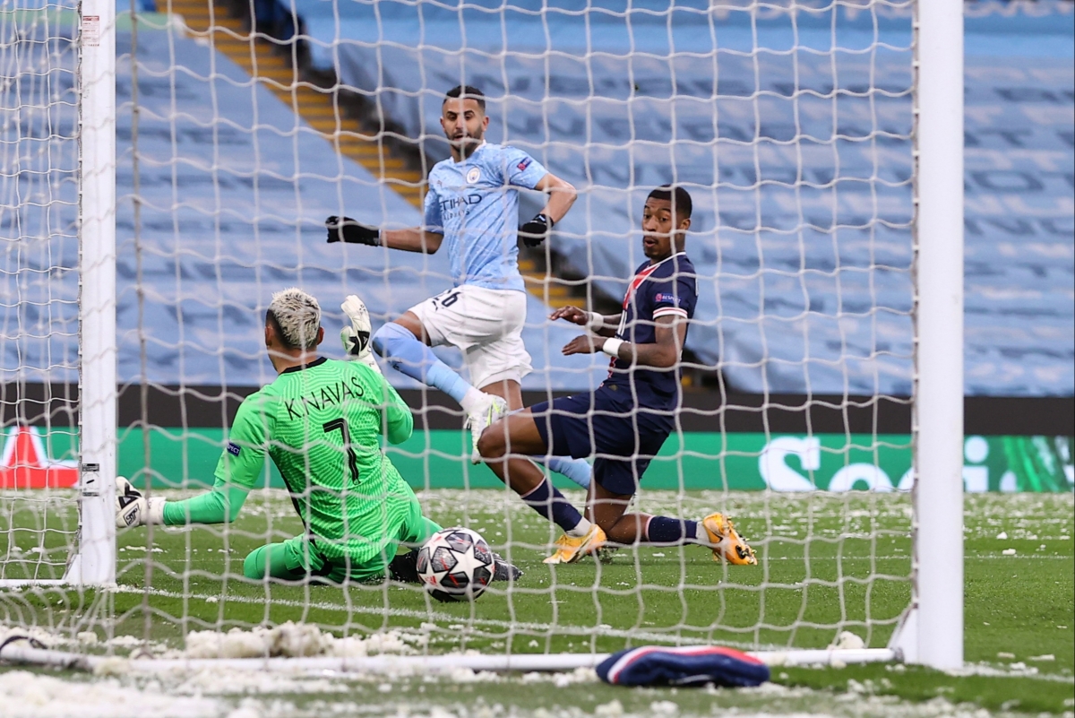 Riyad Mahrez lập công lớn cho Man City (Ảnh: Ảnh: Internet)