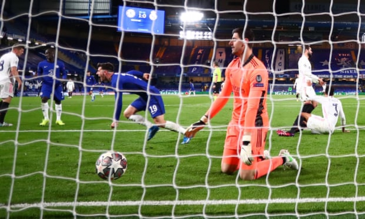 Mason Mount chọc thủng lưới Real ấn định chiến thắng 2-0 cho Chelsea (Ảnh: Internet)