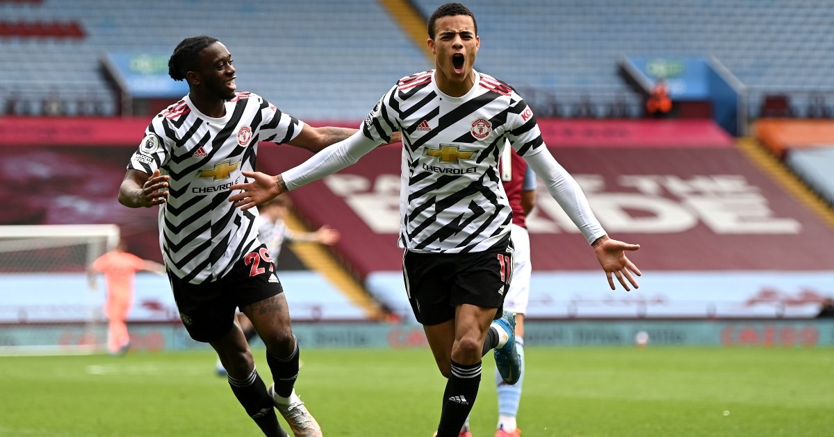 Mason Greenwood phấn khích sau pha lập công (Ảnh: Internet)