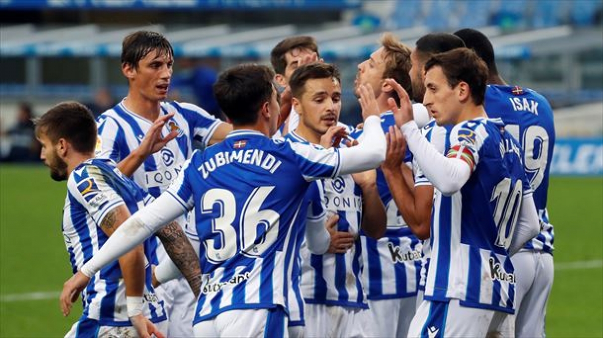 Real Sociedad đang có cơ hội dự Europa League mùa tới (Ảnh: Internet)