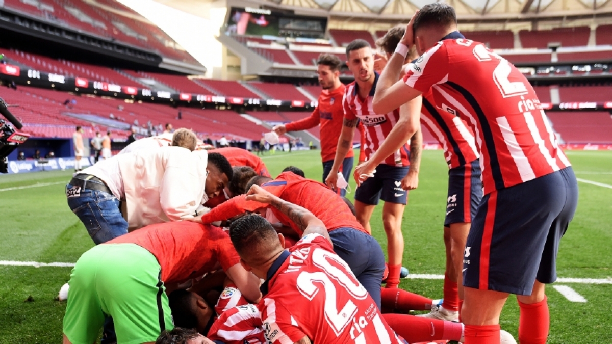Atletico đang gần hơn với chức vô địch La Liga (Ảnh: Internet)