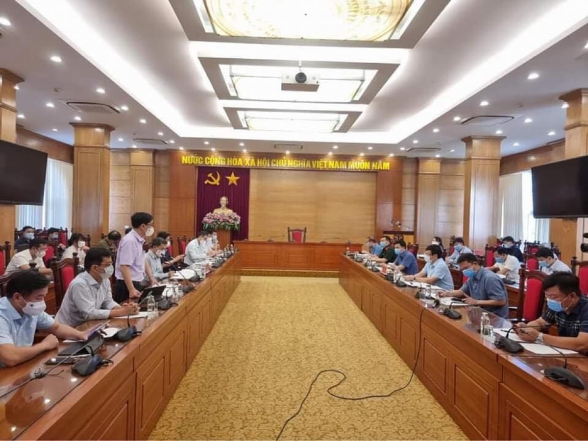 Đoàn công tác của Bộ Y tế làm việc với tỉnh Vĩnh Phúc chiều 2/5