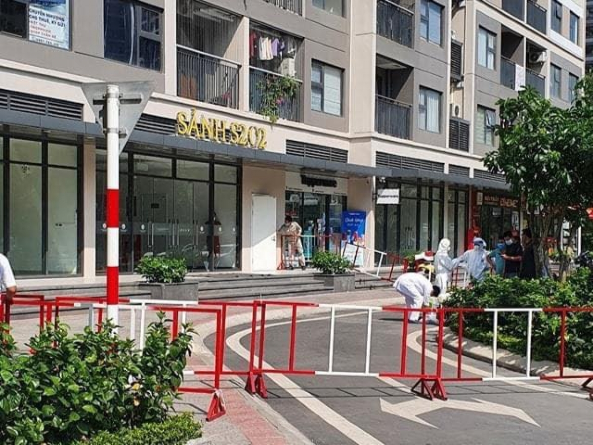 Hà Nội cách ly một tòa nhà ở Vinhomes Ocean Park
