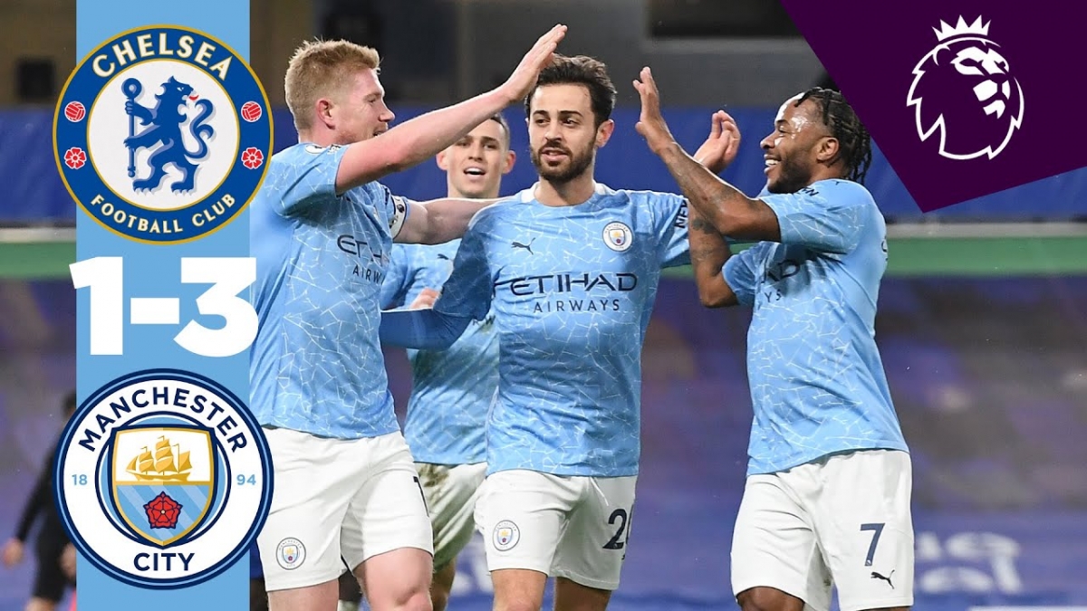 Man City thắng Chelsea 3-1 ở vòng 17 Premier League (Ảnh: Internet)