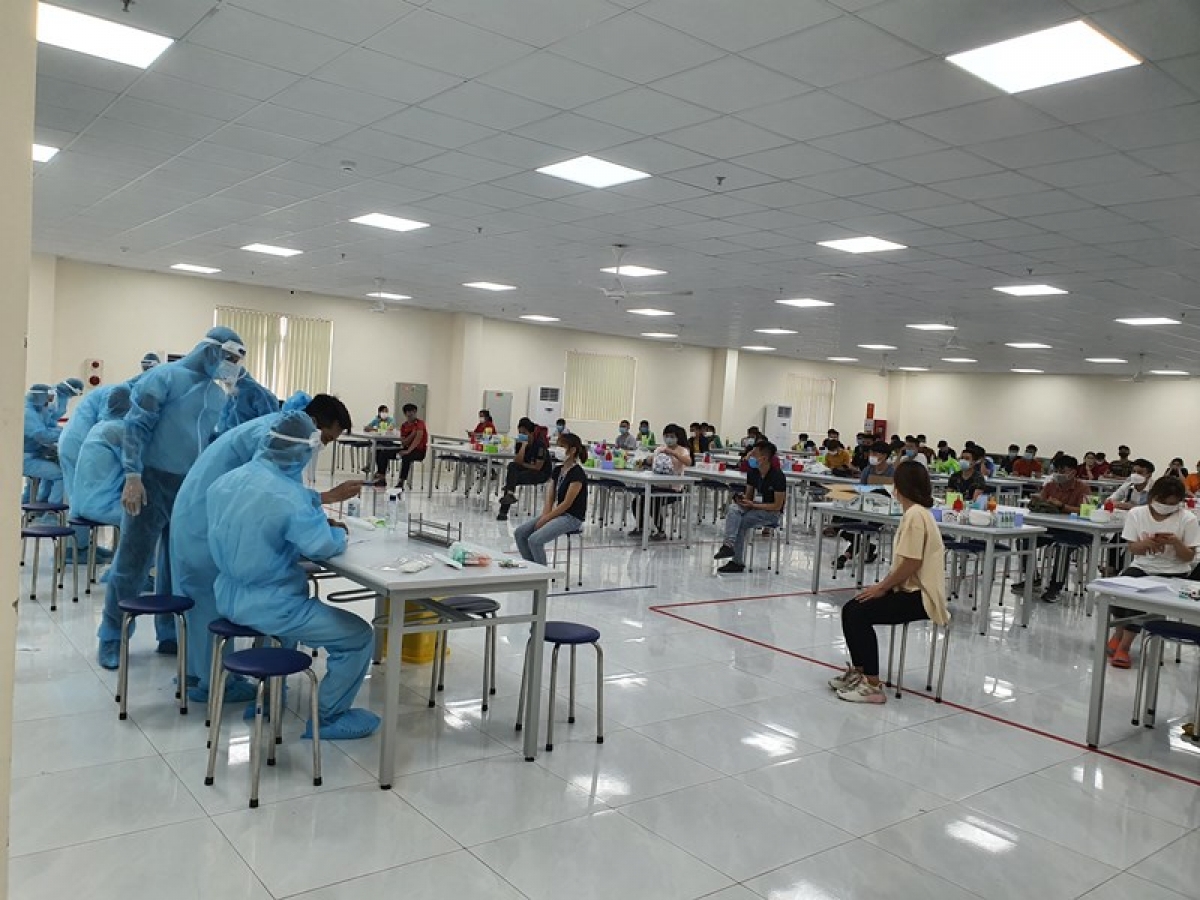Bắc Giang nỗ lực dập dịch ở khu công nghiệp