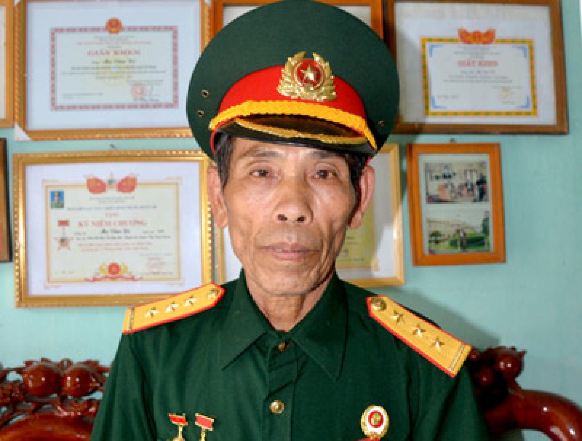 Cựu chiến binh Ma Văn Xê