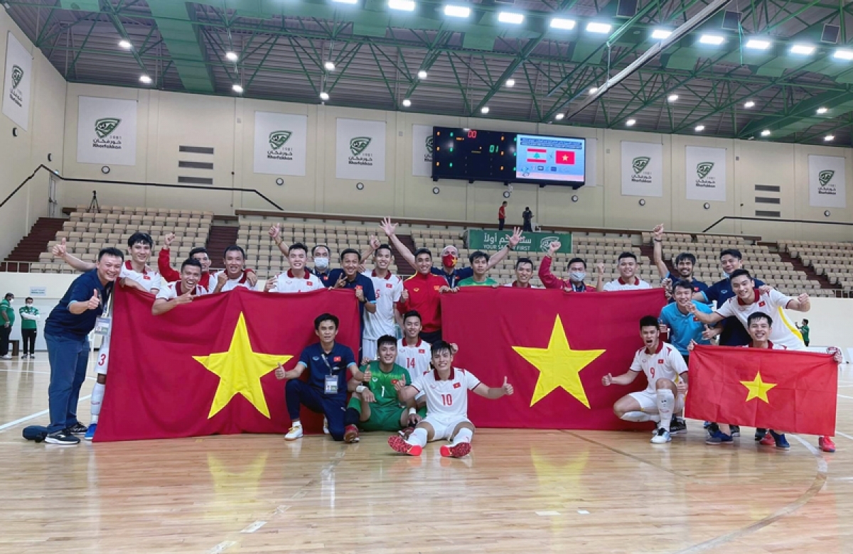 Đội tuyển Việt Nam lần thứ 2 giành vé dự World Cup Futsal