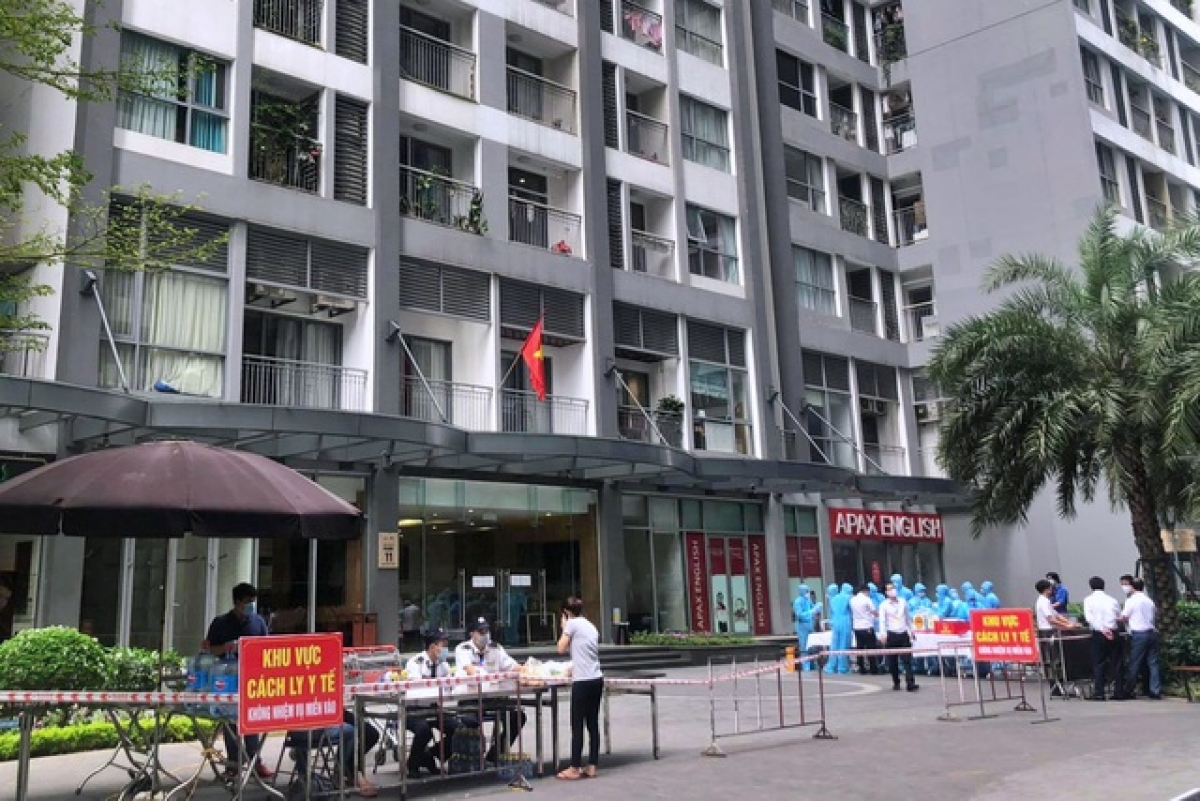 Tòa Park 11 Times City bị phong tỏa