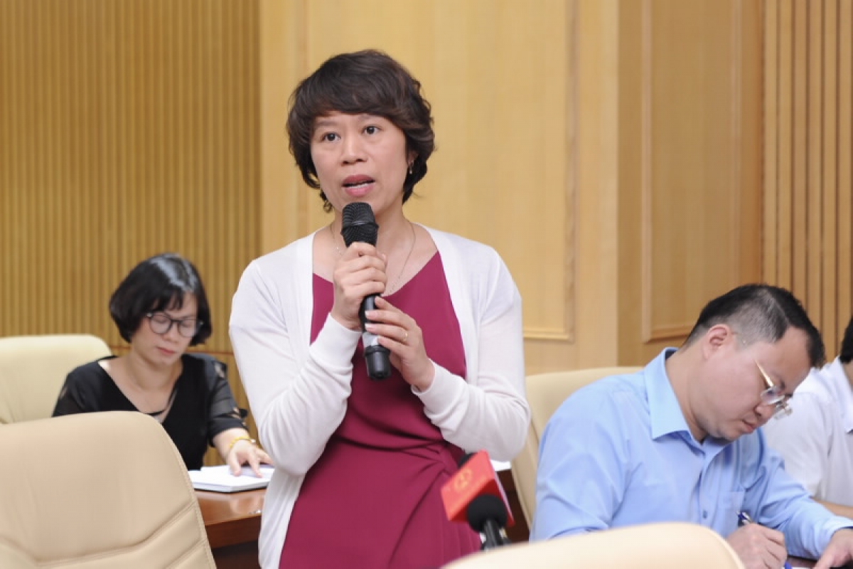 Bà Tạ Thị Phương Lan, Phó Vụ trưởng Vụ quản lý thuế doanh nghiệp nhỏ, vừa và hộ kinh doanh, cá nhân, Tổng cục Thuế.