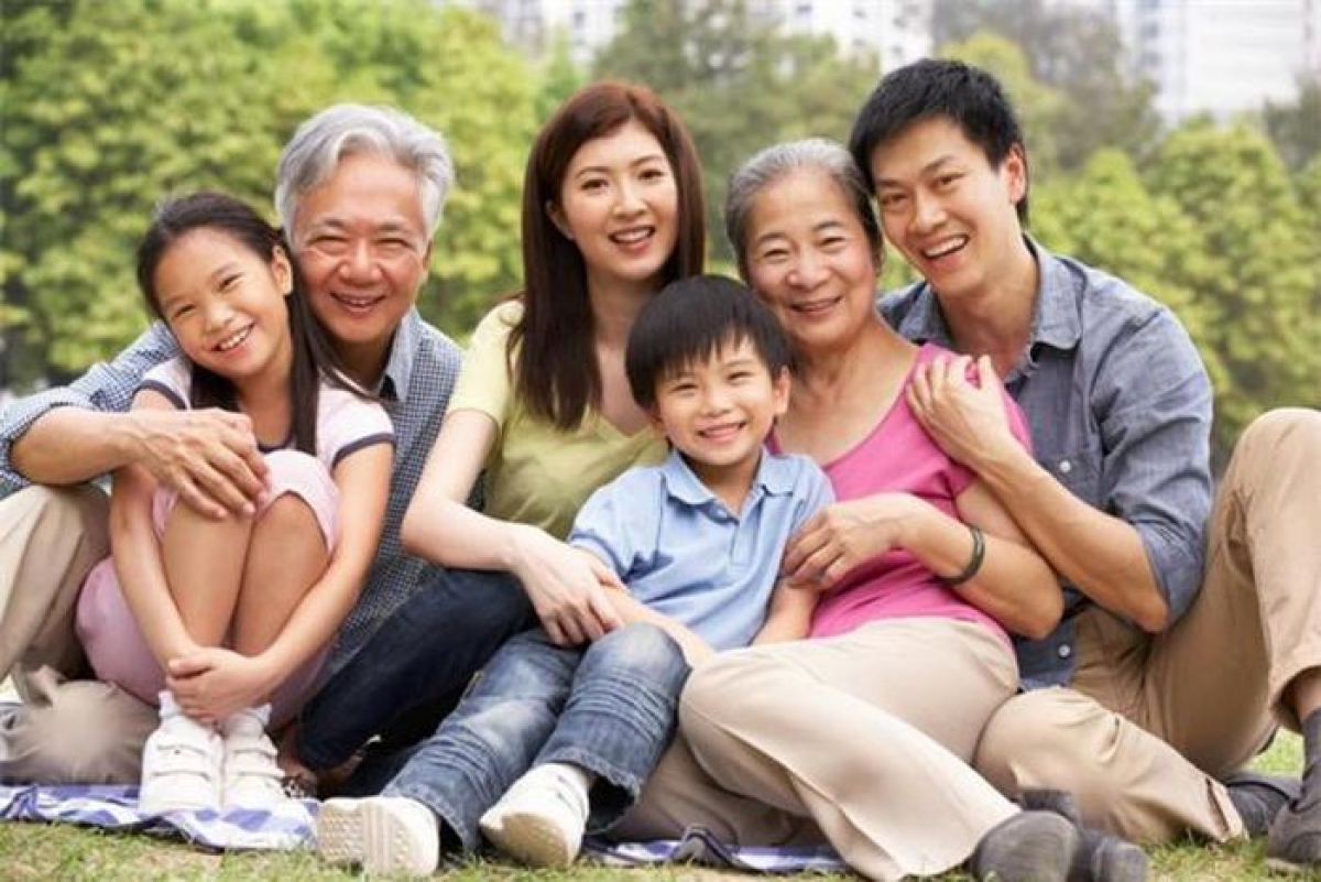 Gia đình trong thơ người cao tuổi là nơi tràn ngập tình yêu thương