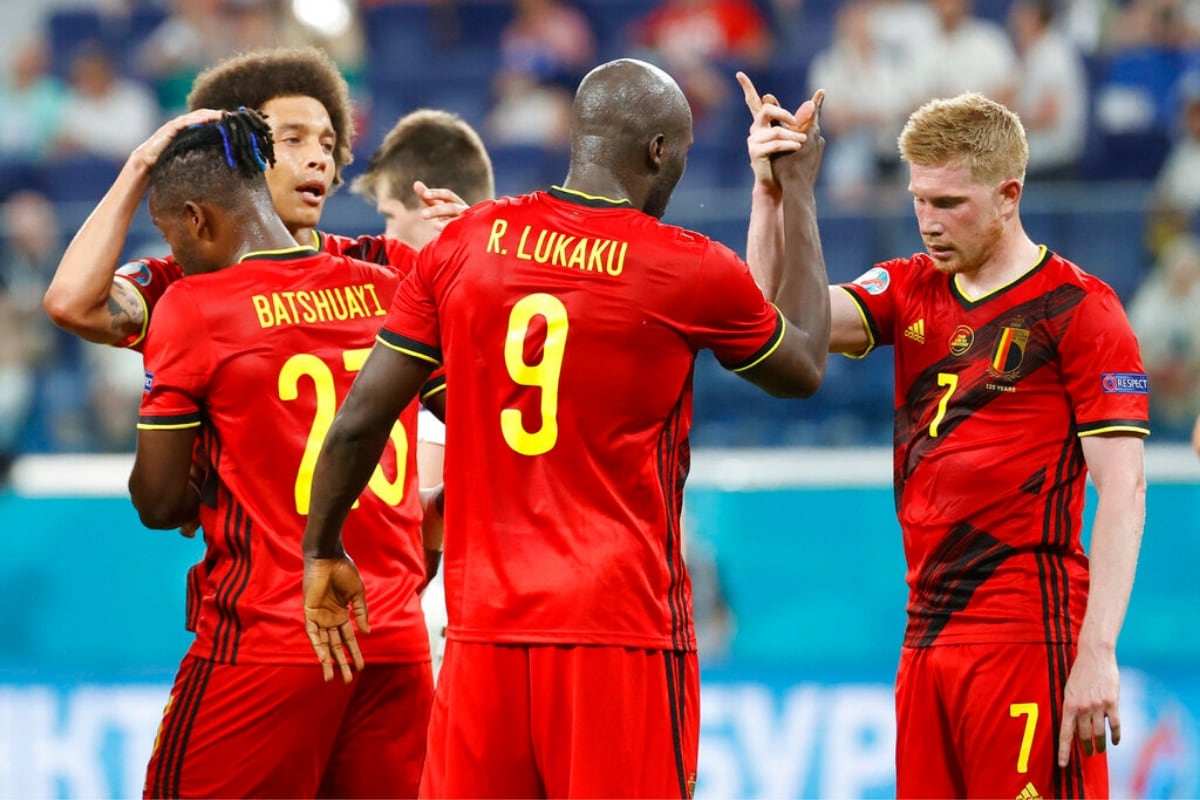 Lukaku và các đồng đội...