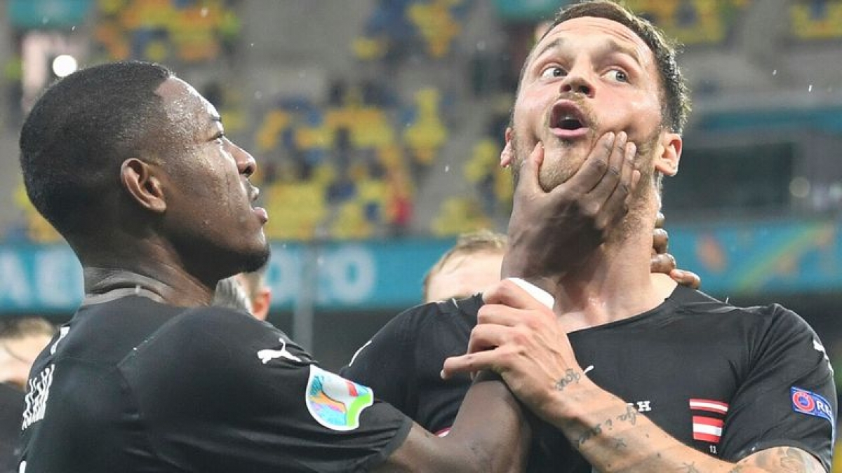 Vắng tiền đạo Marko Arnautovic là tổn thất lớn đối với Áo (Ảnh: Internet)