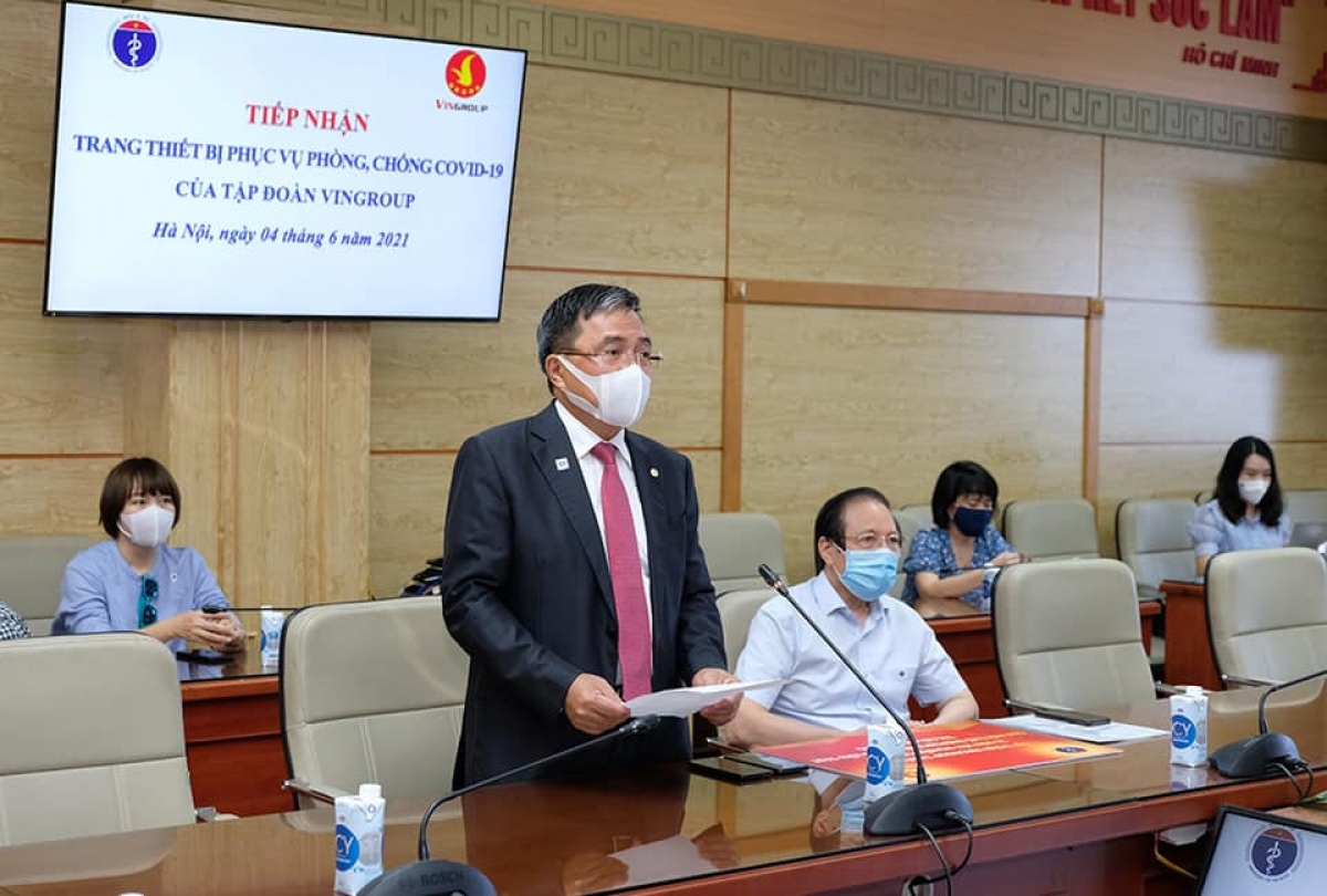 Ông Phạm Thiếu Hoa, Tổng Giám đốc Vinhomes, đại diện Tập đoàn Vingroup