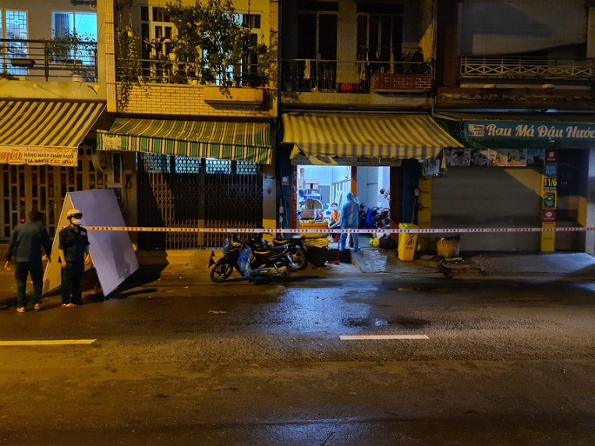 Phong tỏa một khu vực có ca nghi nhiễm ngay trong đêm