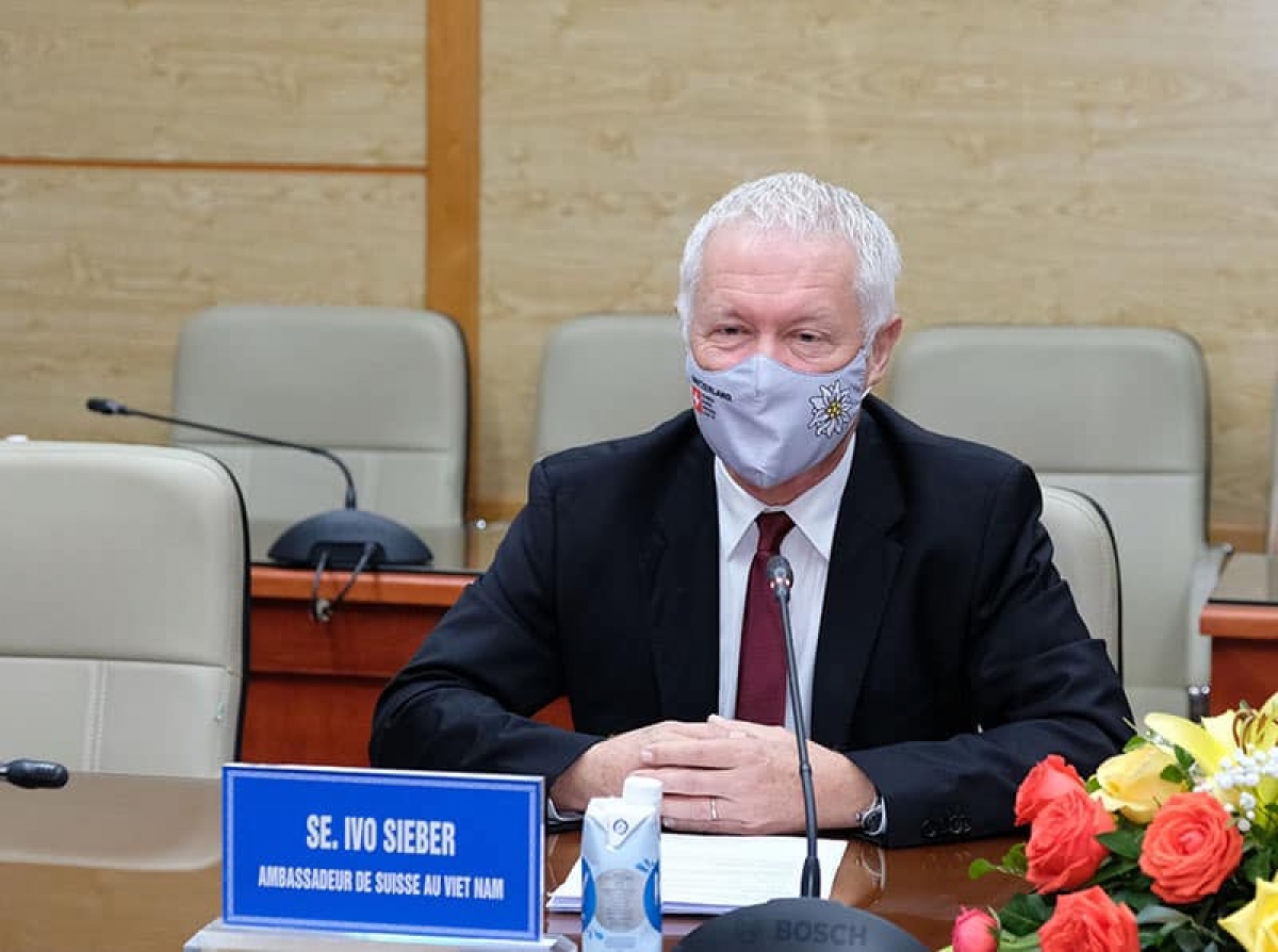 Đại sứ Thụy Sĩ Ivo Siebbe