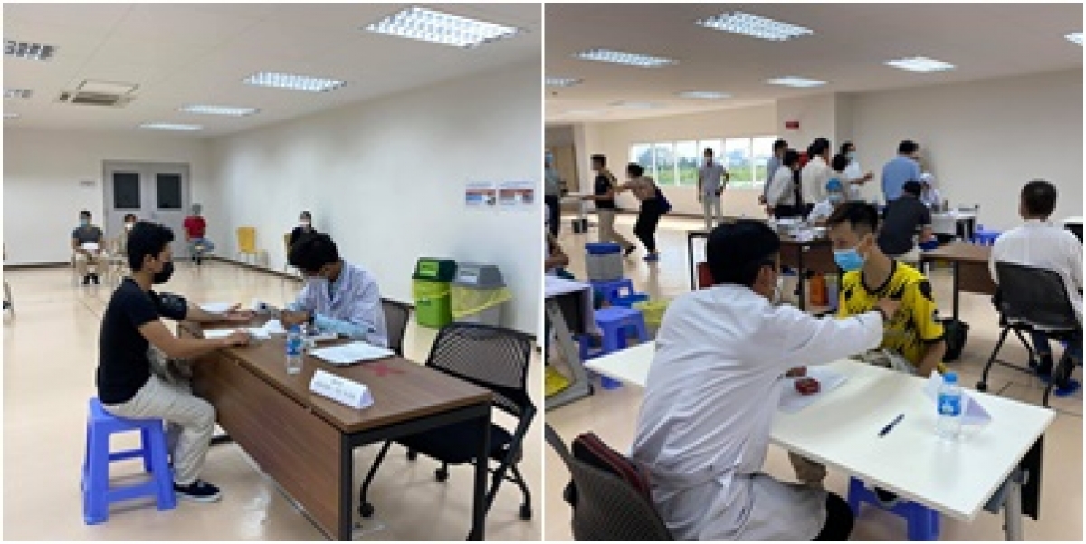 Khám sàng lọc và tư vấn trước tiêm