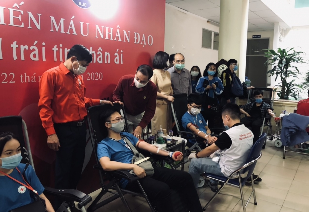 99% lượng máu tiếp nhận là từ người hiến máu tình nguyện