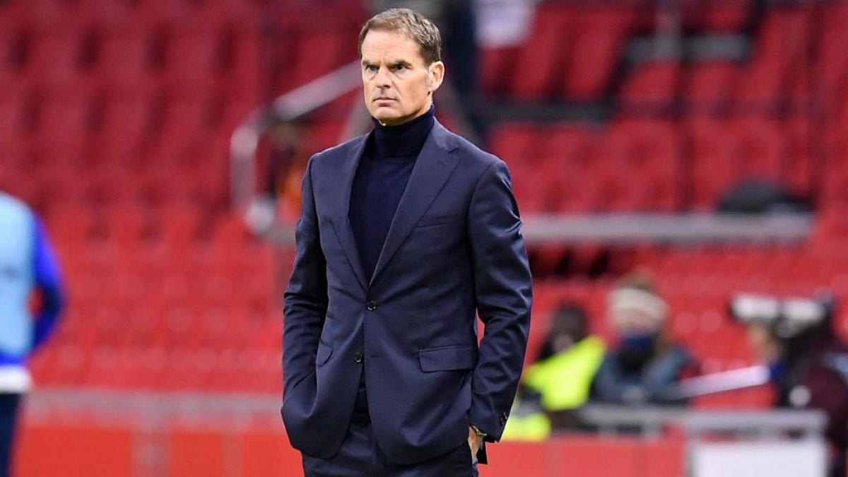 HLV Frank de Boer khó thể hài lòng với chiến thắng sít sao 3-2 trước Ukraine