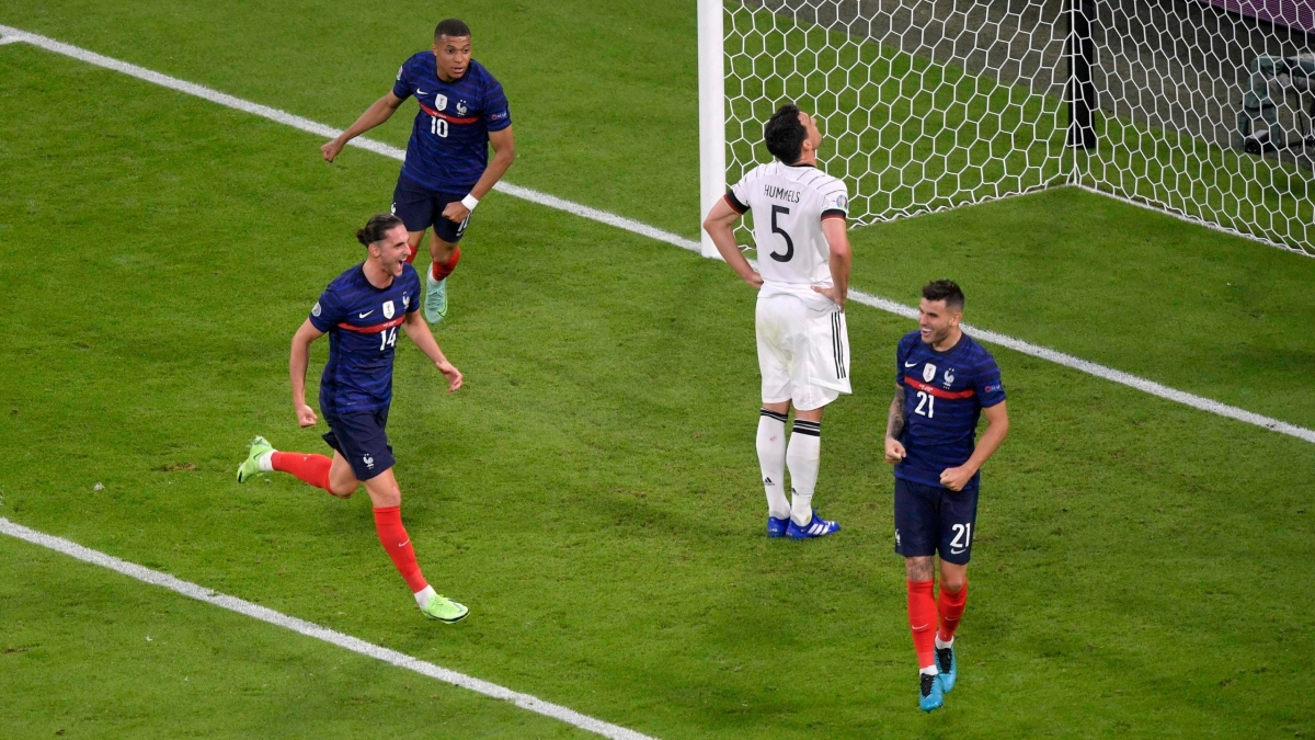 Tuyển Pháp sử dụng phương án chiến thuật trước tuyển Đức như cách PSG từng hạ gục Bayern Munich ở UCL