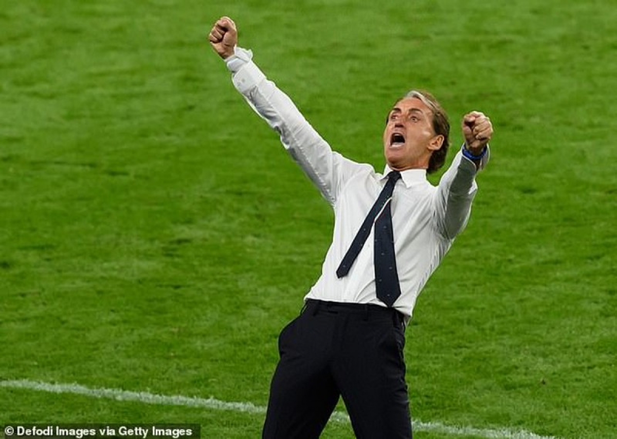 HLV Roberto Mancini- người mang diện mạo mới cho tuyển Italia (ảnh Getly)