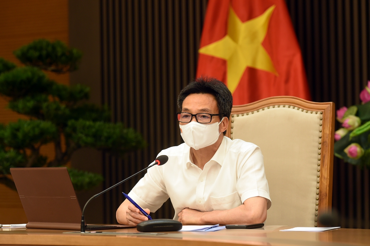 Phó Thủ tướng Vũ Đức Đam tại cuộc họp