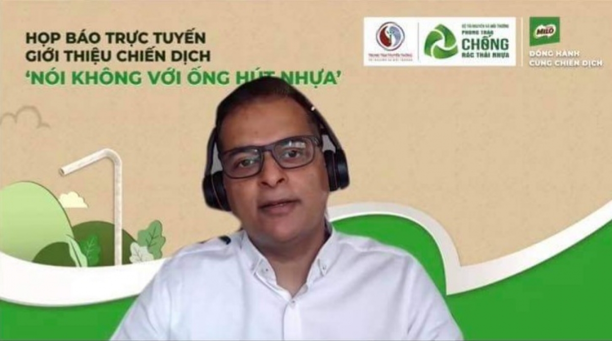 Ông Binu Jacob, tổng giám đốc công ty Nestle Việt Nam