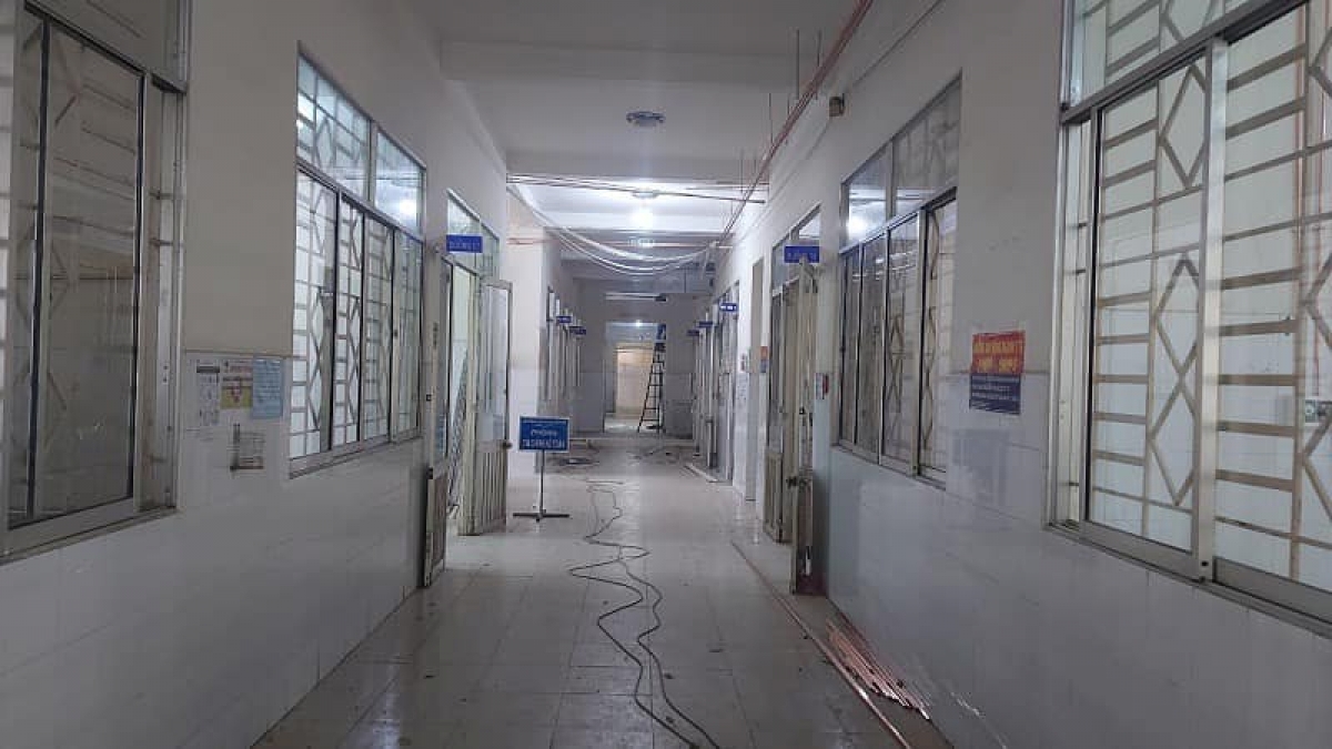 BVĐK KV Long Khánh, Đồng Nai đang gấp rút hoàn thiện để trở thành đơn vị
Hồi sức tích cực (ICU) 200 giường.