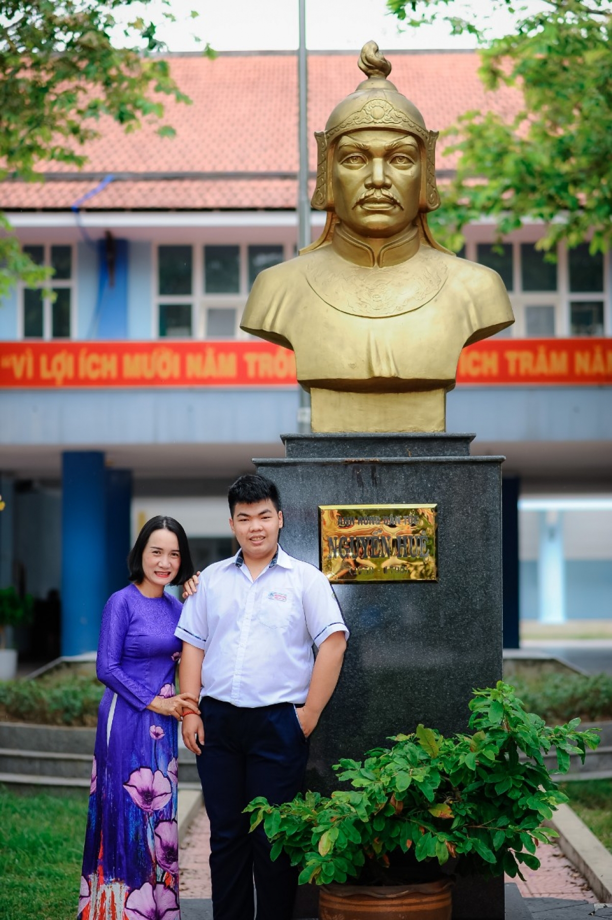 Giáo viên nhận xét Huy là cậu học trò rất chủ động và có khả năng phản biện rất tốt