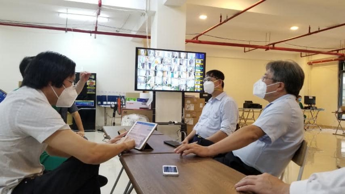 Đoàn Bộ Y tế và Sở Y tế TPHCM khảo sát địa điểm đặt Trung tâm Hồi sức COVID-19 của BV Việt - Đức