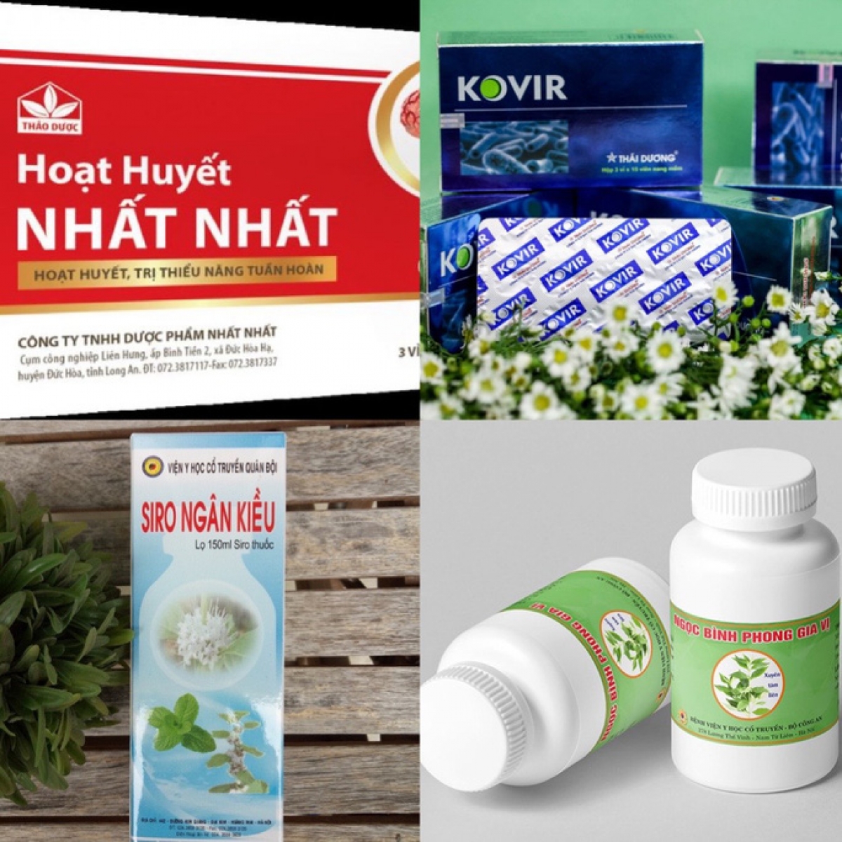 Một số sản phẩm y học cổ truyền Bộ Y tế hướng dẫn