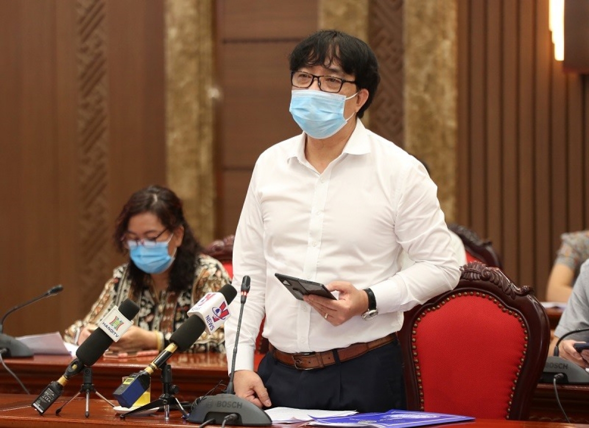 Ông Vũ Văn Viện - Giám đốc Sở Giao thông Vận tải Hà Nội (Ảnh KT)