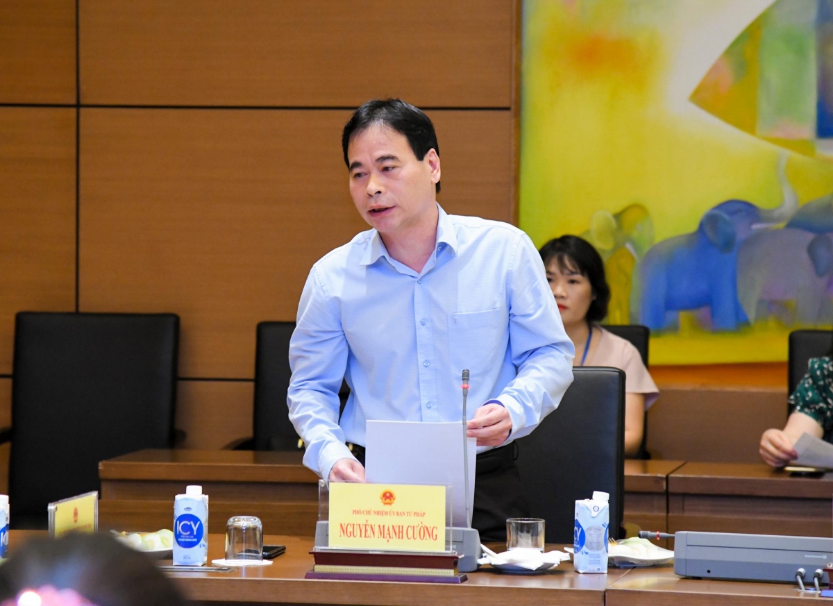 Ông Nguyễn Mạnh Cường, Phó Chủ nhiệm Ủy ban Tư Pháp, ĐBQH tỉnh Quảng Bình
