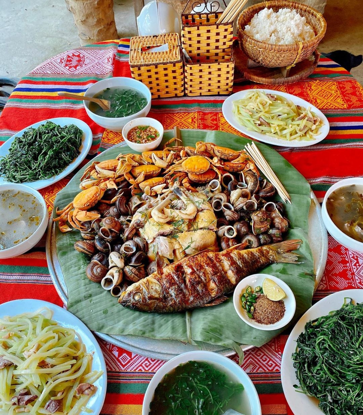 Ẩm thực địa phương luôn làm hài lòng mọi du khách tới thăm