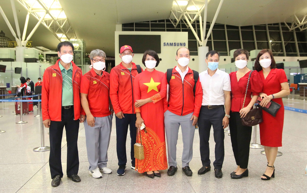 Lãnh đạo Tổng cục TDTT và một số thành viên Đoàn TTVN tham dự Olympic