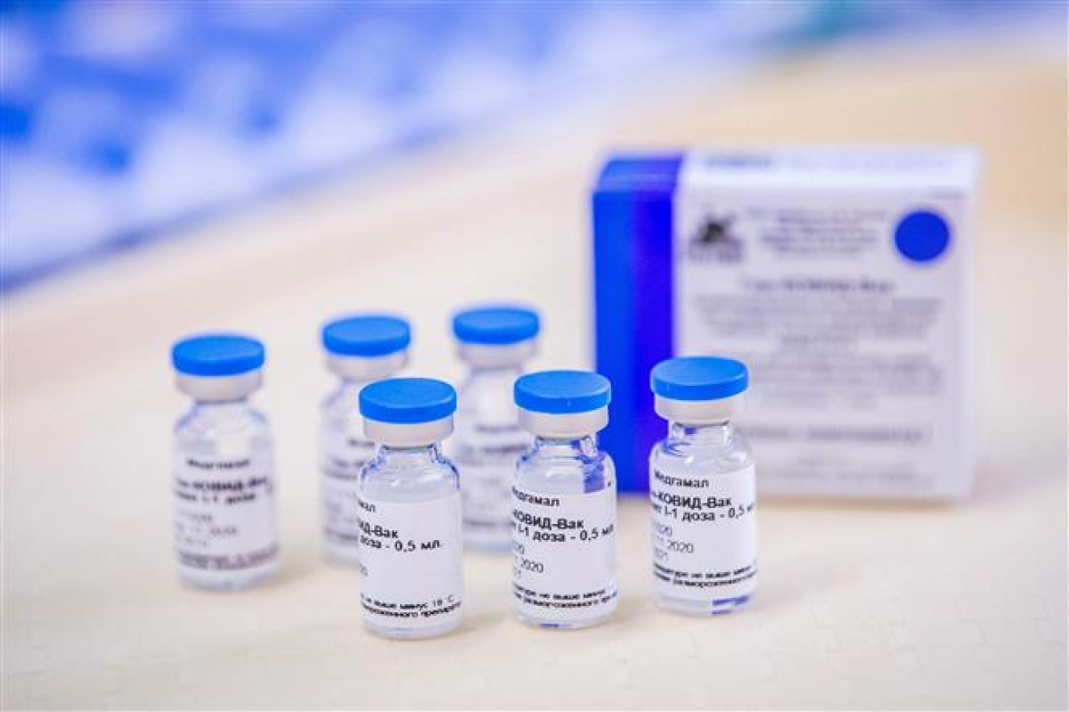 Vaccine ngừa Covid-19 Sputnik-V của Nga. Ảnh: AFP/TTXVN