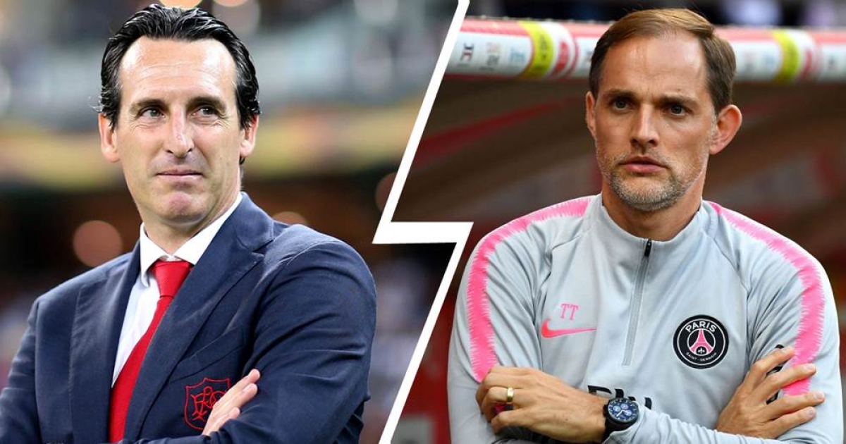 HLV Unai Emery đã không thắng được người đồng nghiệp Thomas Tuchel (Ảnh: Internet)