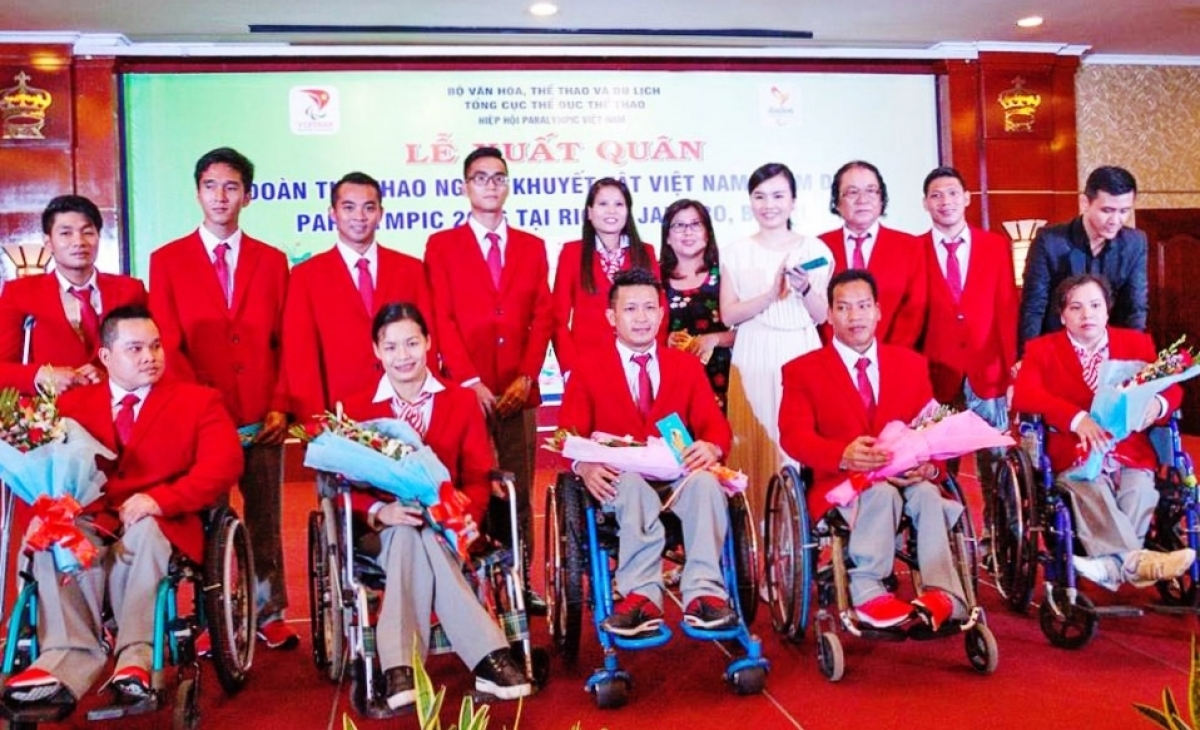 Đoàn thể thao người khuyết tật Việt Nam tham dự paralympic Tokyo 2020