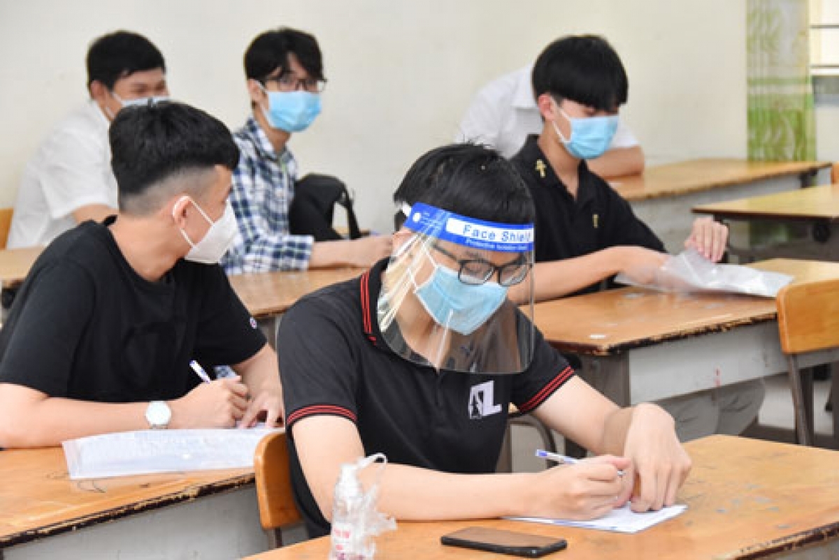 Thí sinh tham dự kỳ thi tốt nghiệp THPT năm 2021