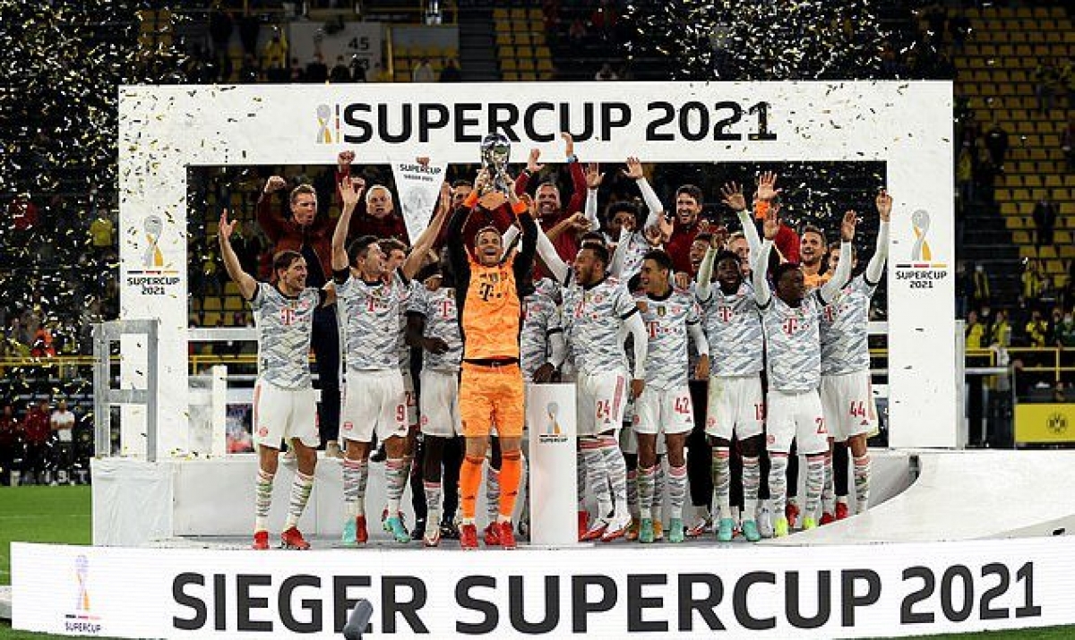 Lần thứ 9 trong lịch sử Bayern Munich giành Siêu cúp Đức