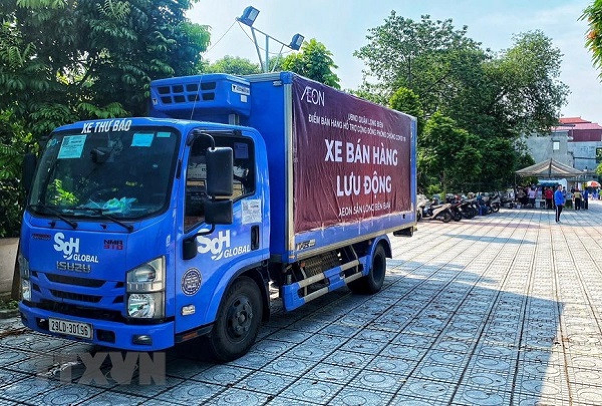 13 doanh nghiệp bán hàng lưu động bằng ô tô, xe bus