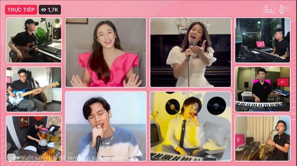 Các ca sĩ tham gia tập 2 "Rồi mình sẽ gặp nhau" vào tối 12/8. Ảnh: FB chương trình