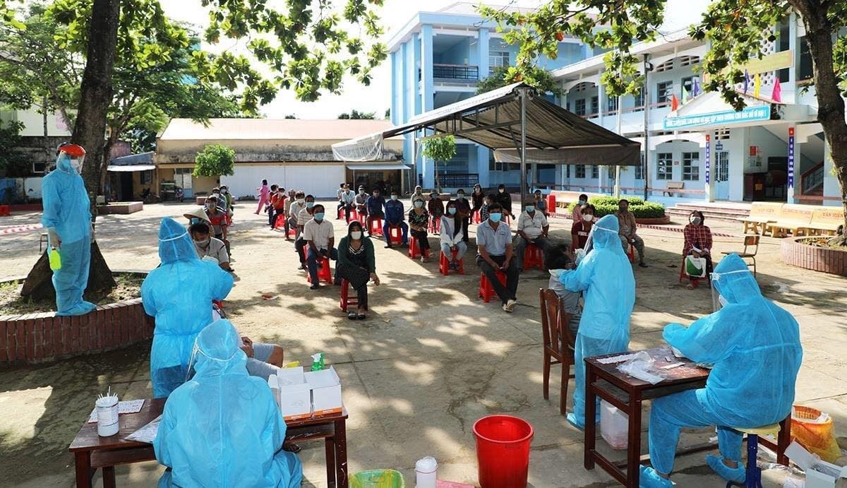 Bạc Liêu tăng cường xét nghiệm diện rộng để tìm F0 trong cộng đồng.