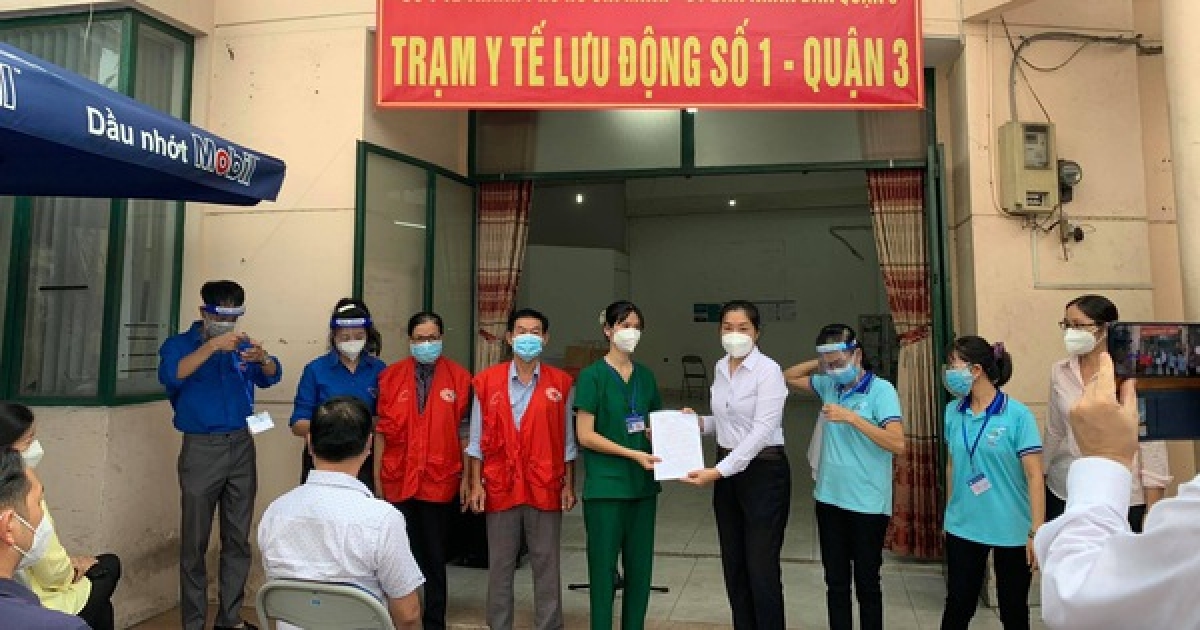 Khánh thành trạm y tế lưu động ở phường 11, quận 3