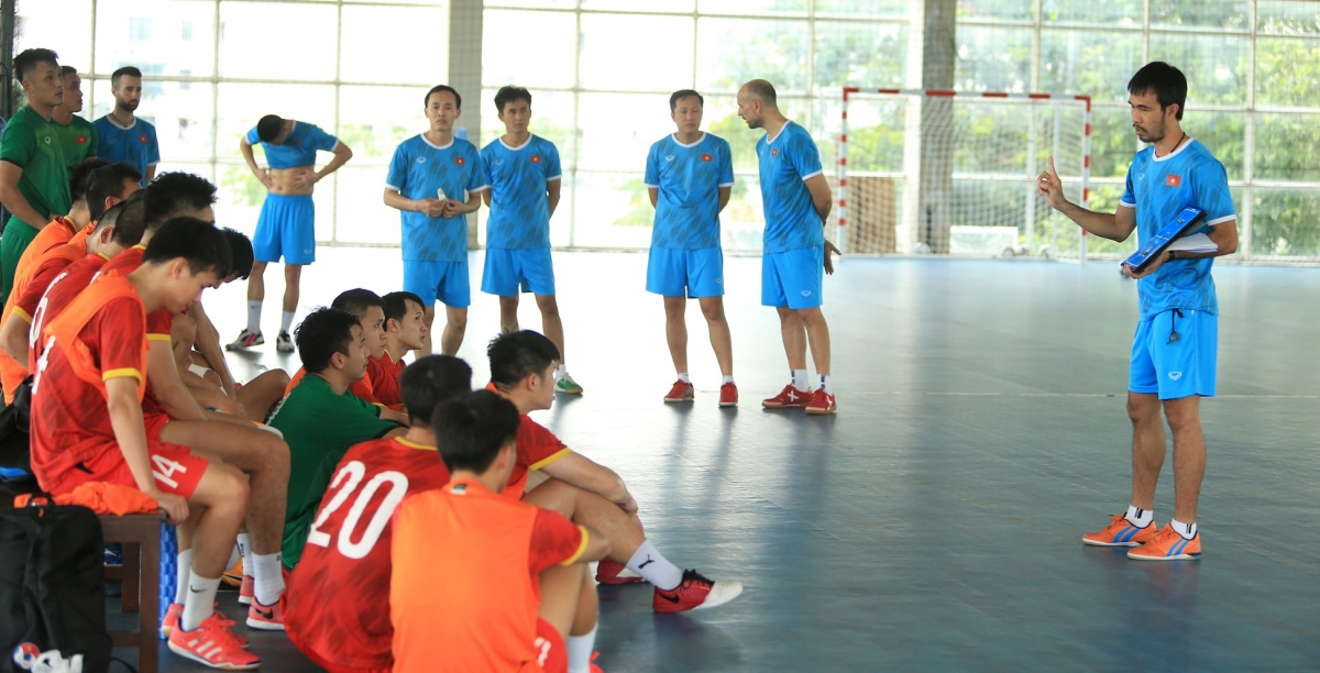 Ban huấn luyện lên nhiều phương án chiến thuật