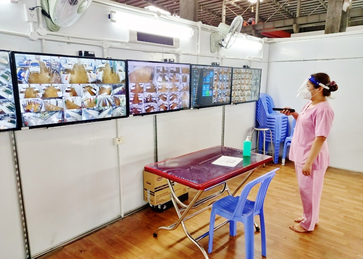 Hệ thống camera giám sát tại BV dã chiến số 16
