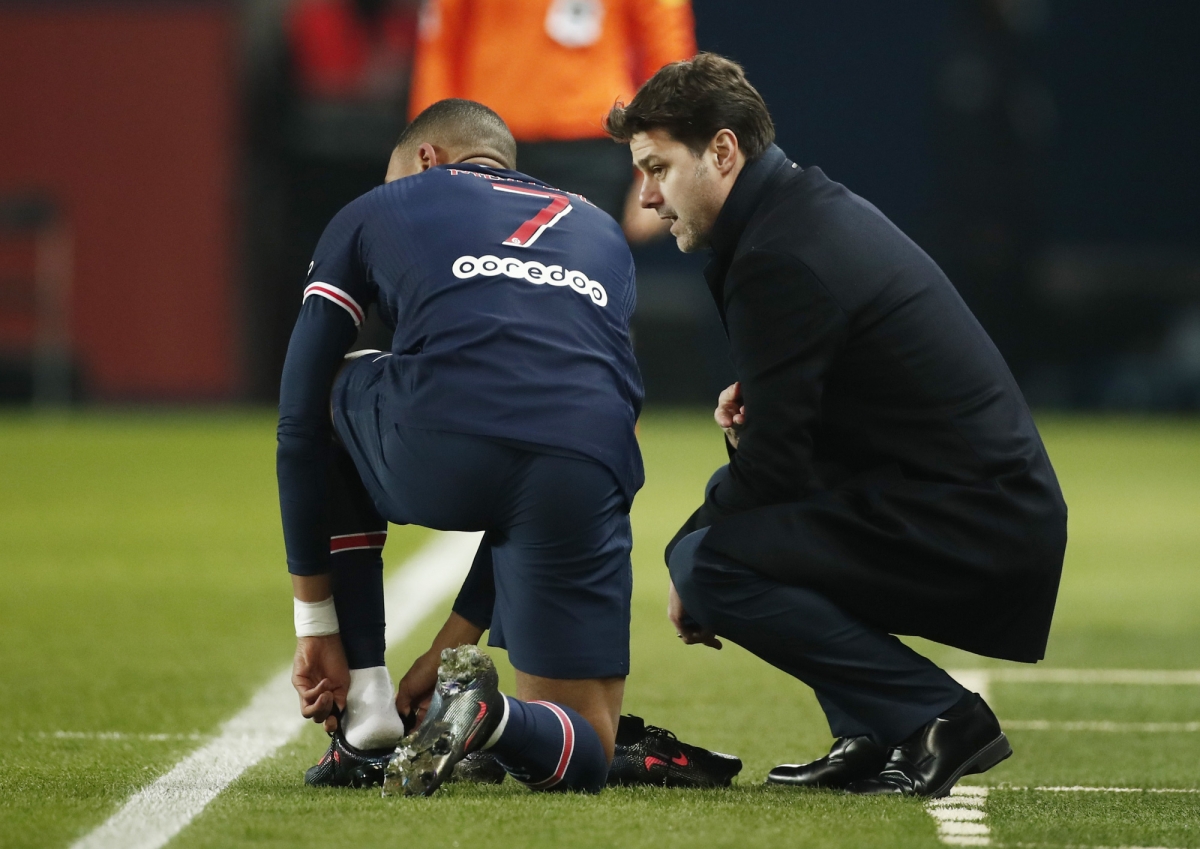 HLV Mauricio Pochettino tiết lộ, Kylian Mbappe vẫn ở lại PSG (Ảnh: Internet)