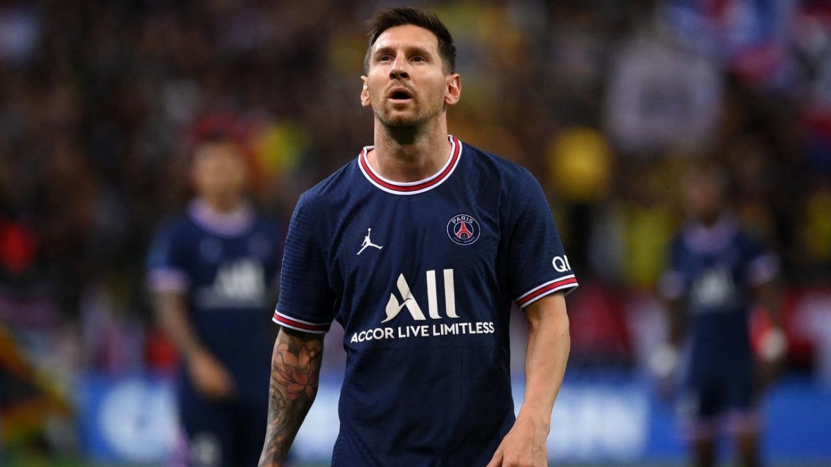 Mess chưa để lại dấu ấn trong trận đầu choi cho PSG (Ảnh: Internet)