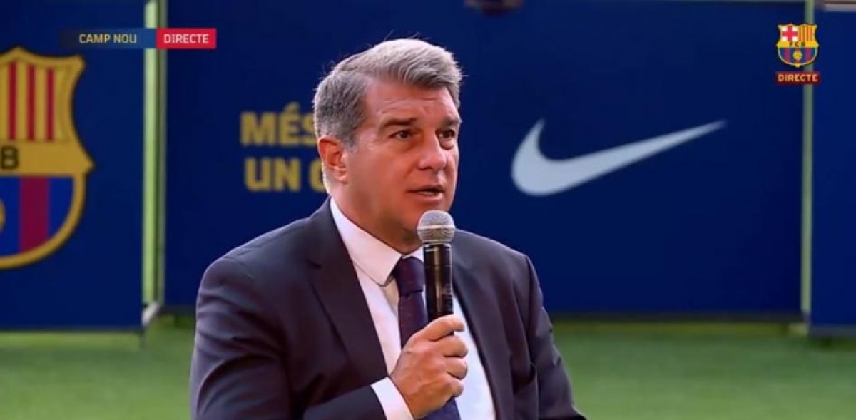 Chủ tịch Barca Joan Laporta dự kiến sẽ có cuộc họp báo vào chiều nay để thông báo chính thức về sự kiện Messi ra đi